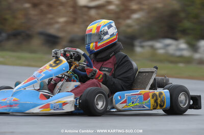08/11/2009 : 5ème manche du Championnat du Sud 2009 à Ganges (photos Antoine Camblor) 2009 — karting