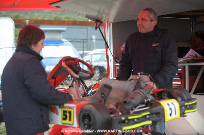 08/11/2009 : 5ème manche du Championnat du Sud 2009 à Ganges (photos Antoine Camblor) 2009 — karting