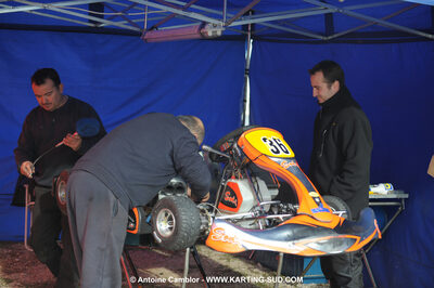 08/11/2009 : 5ème manche du Championnat du Sud 2009 à Ganges (photos Antoine Camblor) 2009 — karting
