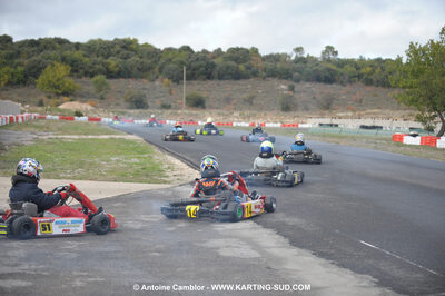 08/11/2009 : 5ème manche du Championnat du Sud 2009 à Ganges (photos Antoine Camblor) 2009 — karting