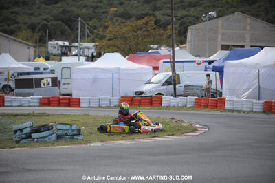 08/11/2009 : 5ème manche du Championnat du Sud 2009 à Ganges (photos Antoine Camblor) 2009 — karting