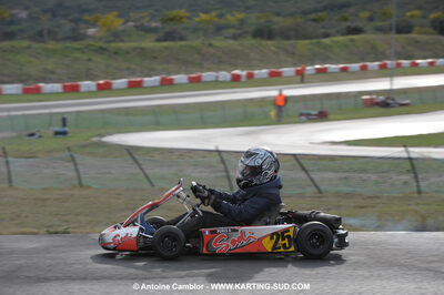 08/11/2009 : 5ème manche du Championnat du Sud 2009 à Ganges (photos Antoine Camblor) 2009 — karting