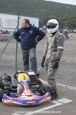 08/11/2009 : 5ème manche du Championnat du Sud 2009 à Ganges (photos Antoine Camblor) 2009 — karting