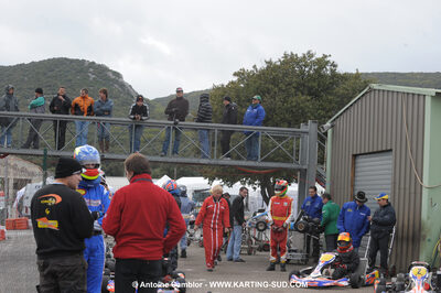 08/11/2009 : 5ème manche du Championnat du Sud 2009 à Ganges (photos Antoine Camblor) 2009 — karting
