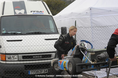 08/11/2009 : 5ème manche du Championnat du Sud 2009 à Ganges (photos Antoine Camblor) 2009 — karting