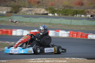 08/11/2009 : 5ème manche du Championnat du Sud 2009 à Ganges (photos Antoine Camblor) 2009 — karting