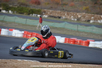 08/11/2009 : 5ème manche du Championnat du Sud 2009 à Ganges (photos Antoine Camblor) 2009 — karting