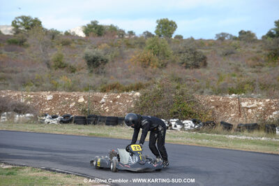 08/11/2009 : 5ème manche du Championnat du Sud 2009 à Ganges (photos Antoine Camblor) 2009 — karting