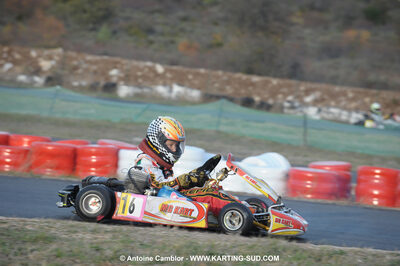 08/11/2009 : 5ème manche du Championnat du Sud 2009 à Ganges (photos Antoine Camblor) 2009 — karting