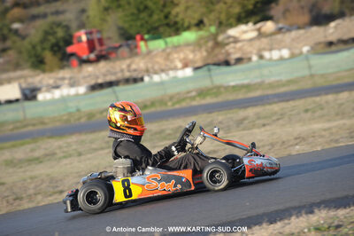 08/11/2009 : 5ème manche du Championnat du Sud 2009 à Ganges (photos Antoine Camblor) 2009 — karting
