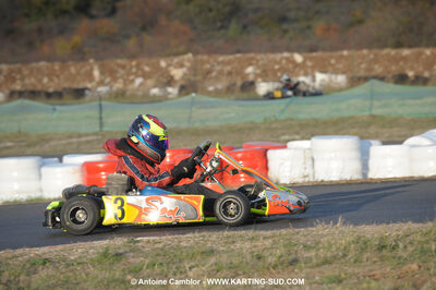 08/11/2009 : 5ème manche du Championnat du Sud 2009 à Ganges (photos Antoine Camblor) 2009 — karting