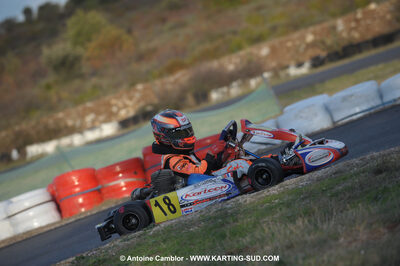 08/11/2009 : 5ème manche du Championnat du Sud 2009 à Ganges (photos Antoine Camblor) 2009 — karting