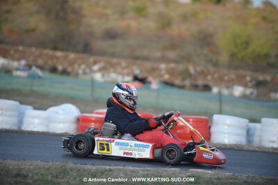 08/11/2009 : 5ème manche du Championnat du Sud 2009 à Ganges (photos Antoine Camblor) 2009 — karting