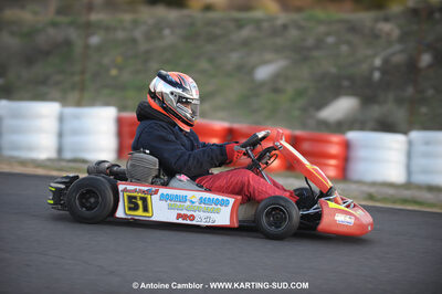 08/11/2009 : 5ème manche du Championnat du Sud 2009 à Ganges (photos Antoine Camblor) 2009 — karting