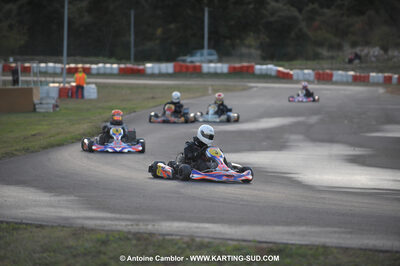 08/11/2009 : 5ème manche du Championnat du Sud 2009 à Ganges (photos Antoine Camblor) 2009 — karting