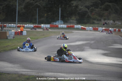 08/11/2009 : 5ème manche du Championnat du Sud 2009 à Ganges (photos Antoine Camblor) 2009 — karting