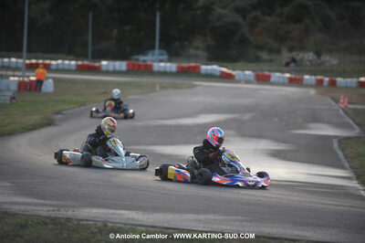 08/11/2009 : 5ème manche du Championnat du Sud 2009 à Ganges (photos Antoine Camblor) 2009 — karting