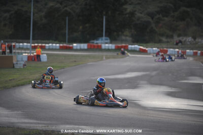 08/11/2009 : 5ème manche du Championnat du Sud 2009 à Ganges (photos Antoine Camblor) 2009 — karting