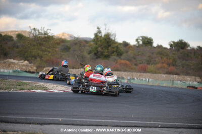 08/11/2009 : 5ème manche du Championnat du Sud 2009 à Ganges (photos Antoine Camblor) 2009 — karting