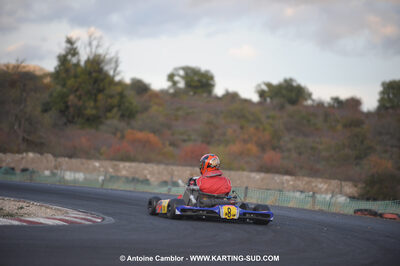 08/11/2009 : 5ème manche du Championnat du Sud 2009 à Ganges (photos Antoine Camblor) 2009 — karting