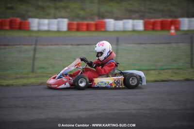 08/11/2009 : 5ème manche du Championnat du Sud 2009 à Ganges (photos Antoine Camblor) 2009 — karting