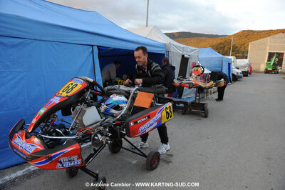 08/11/2009 : 5ème manche du Championnat du Sud 2009 à Ganges (photos Antoine Camblor) 2009 — karting