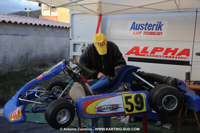08/11/2009 : 5ème manche du Championnat du Sud 2009 à Ganges (photos Antoine Camblor) 2009 — karting