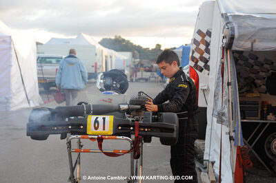 08/11/2009 : 5ème manche du Championnat du Sud 2009 à Ganges (photos Antoine Camblor) 2009 — karting