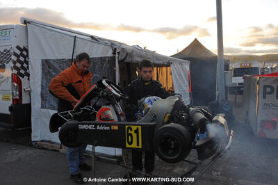 08/11/2009 : 5ème manche du Championnat du Sud 2009 à Ganges (photos Antoine Camblor) 2009 — karting