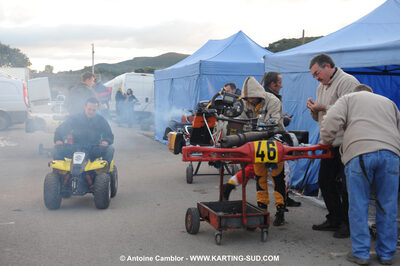08/11/2009 : 5ème manche du Championnat du Sud 2009 à Ganges (photos Antoine Camblor) 2009 — karting