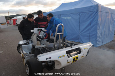 08/11/2009 : 5ème manche du Championnat du Sud 2009 à Ganges (photos Antoine Camblor) 2009 — karting
