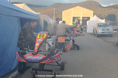 08/11/2009 : 5ème manche du Championnat du Sud 2009 à Ganges (photos Antoine Camblor) 2009 — karting