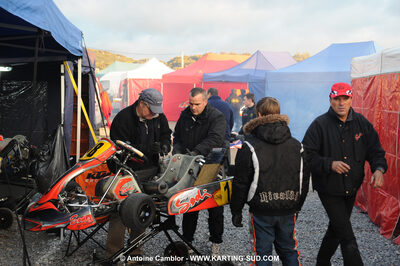 08/11/2009 : 5ème manche du Championnat du Sud 2009 à Ganges (photos Antoine Camblor) 2009 — karting