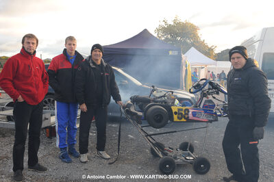 08/11/2009 : 5ème manche du Championnat du Sud 2009 à Ganges (photos Antoine Camblor) 2009 — karting
