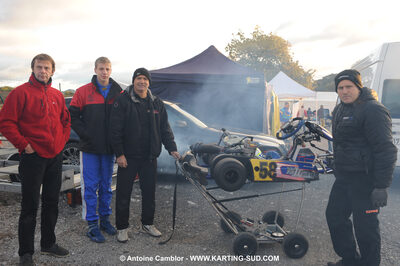 08/11/2009 : 5ème manche du Championnat du Sud 2009 à Ganges (photos Antoine Camblor) 2009 — karting