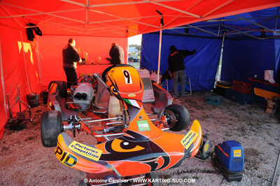 08/11/2009 : 5ème manche du Championnat du Sud 2009 à Ganges (photos Antoine Camblor) 2009 — karting