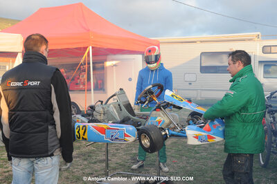 08/11/2009 : 5ème manche du Championnat du Sud 2009 à Ganges (photos Antoine Camblor) 2009 — karting