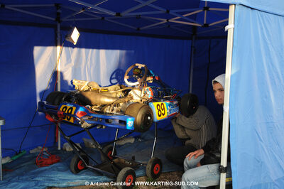 08/11/2009 : 5ème manche du Championnat du Sud 2009 à Ganges (photos Antoine Camblor) 2009 — karting