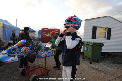 08/11/2009 : 5ème manche du Championnat du Sud 2009 à Ganges (photos Antoine Camblor) 2009 — karting