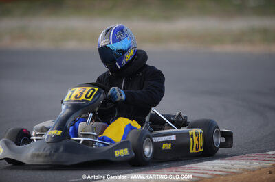 08/11/2009 : 5ème manche du Championnat du Sud 2009 à Ganges (photos Antoine Camblor) 2009 — karting