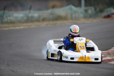 08/11/2009 : 5ème manche du Championnat du Sud 2009 à Ganges (photos Antoine Camblor) 2009 — karting