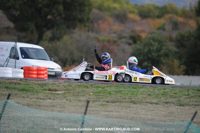 08/11/2009 : 5ème manche du Championnat du Sud 2009 à Ganges (photos Antoine Camblor) 2009 — karting