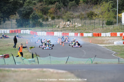 08/11/2009 : 5ème manche du Championnat du Sud 2009 à Ganges (photos Antoine Camblor) 2009 — karting