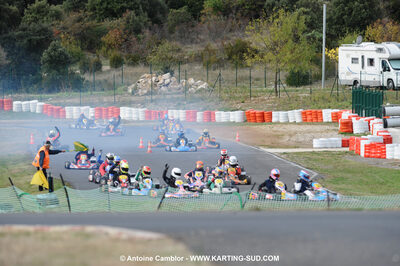 08/11/2009 : 5ème manche du Championnat du Sud 2009 à Ganges (photos Antoine Camblor) 2009 — karting