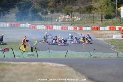 08/11/2009 : 5ème manche du Championnat du Sud 2009 à Ganges (photos Antoine Camblor) 2009 — karting