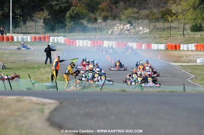 08/11/2009 : 5ème manche du Championnat du Sud 2009 à Ganges (photos Antoine Camblor) 2009 — karting
