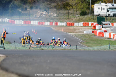 08/11/2009 : 5ème manche du Championnat du Sud 2009 à Ganges (photos Antoine Camblor) 2009 — karting