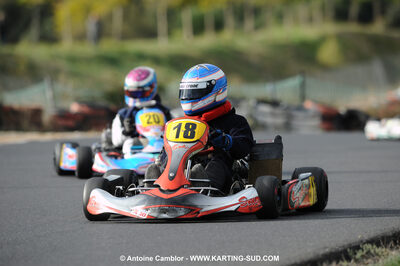 08/11/2009 : 5ème manche du Championnat du Sud 2009 à Ganges (photos Antoine Camblor) 2009 — karting
