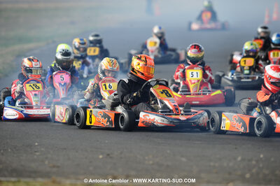 08/11/2009 : 5ème manche du Championnat du Sud 2009 à Ganges (photos Antoine Camblor) 2009 — karting