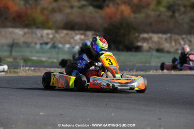 08/11/2009 : 5ème manche du Championnat du Sud 2009 à Ganges (photos Antoine Camblor) 2009 — karting